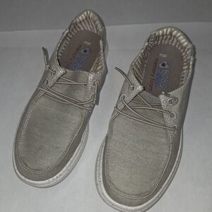 BOBS from Skechers Tan Boat Shoes